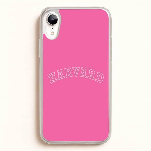 Ivy League Pink Phone Case - iPhone XR
