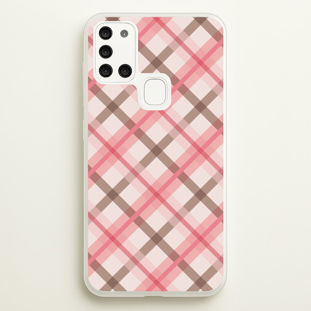 Law-Prep Plaid Phone Case - Galaxy A21s