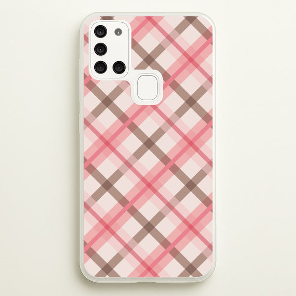 Law-Prep Plaid Phone Case - Galaxy A21s