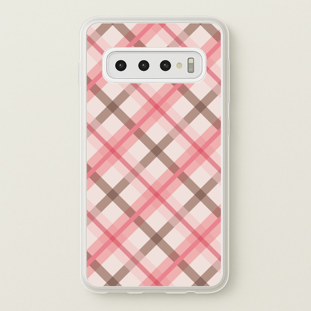 Law-Prep Plaid Phone Case - Galaxy S10