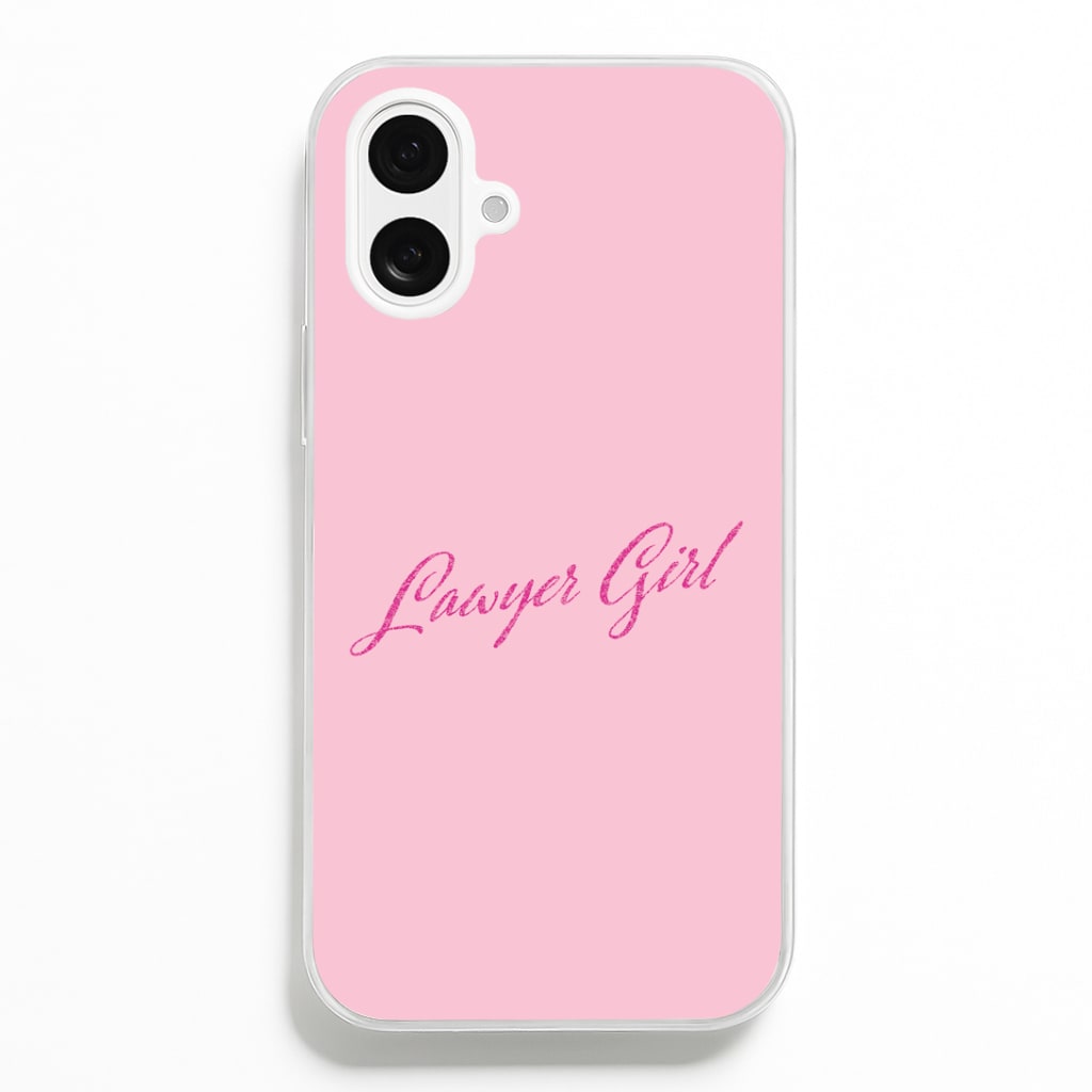 Lawyer Girl Phone Case - iPhone 16