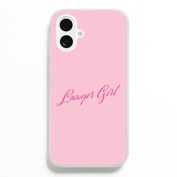 Lawyer Girl Phone Case - iPhone 16