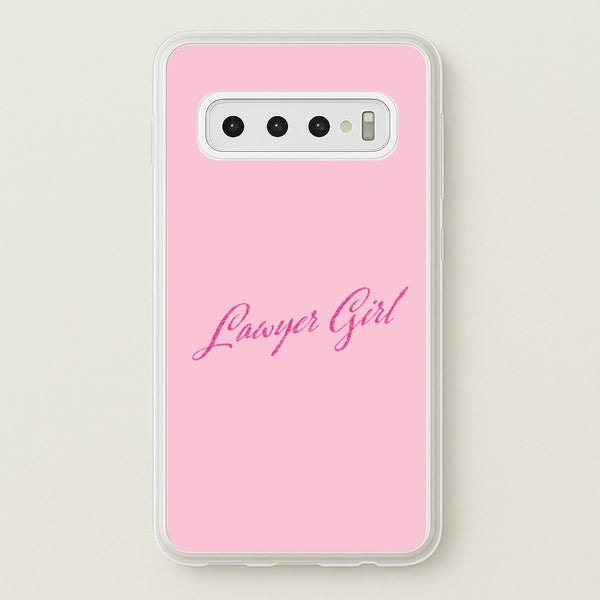 Lawyer Girl Phone Case - Galaxy S10