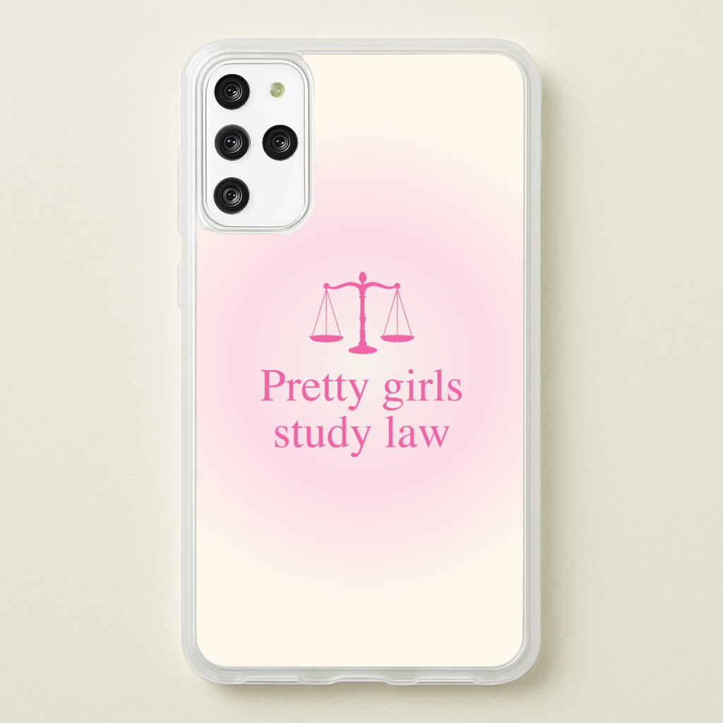 Pretty Girls Study Law Phone Case - Galaxy S20 Plus