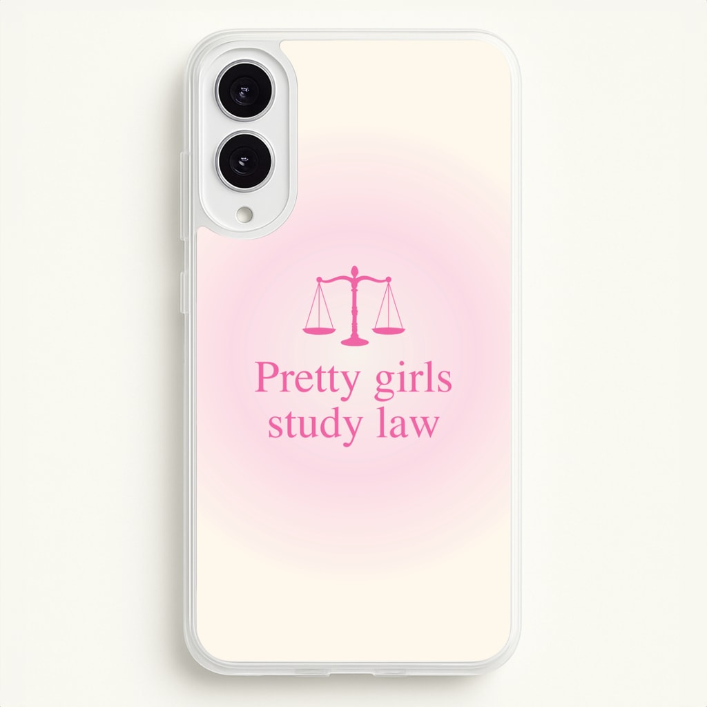 Pretty Girls Study Law Phone Case - Galaxy S25 Edge