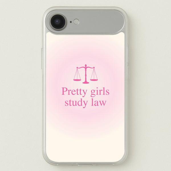Pretty Girls Study Law Phone Case - iPhone 17 Air