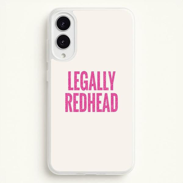 Legally Redhead Phone Case - Galaxy S25 Edge