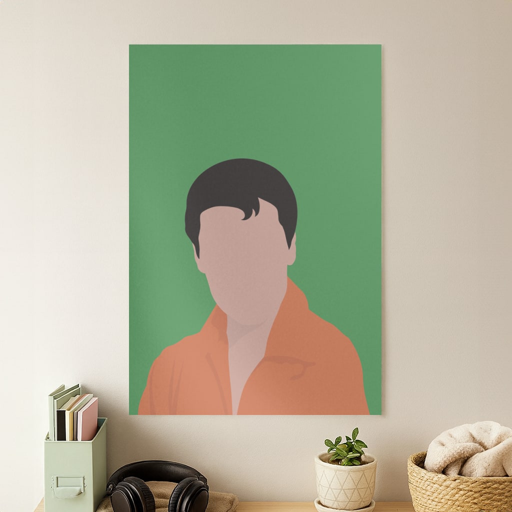 Faceless Elvis Poster