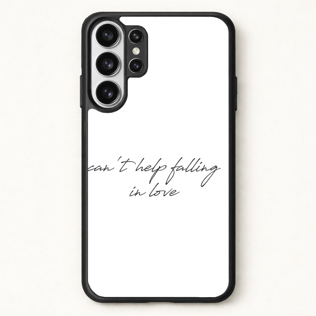 Can't Help Falling In Love Phone Case for Galaxy S26 Ultra