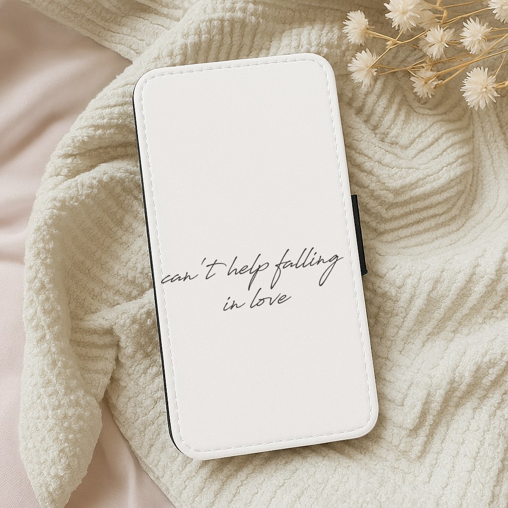 Can't Help Falling In Love Wallet Phone Case