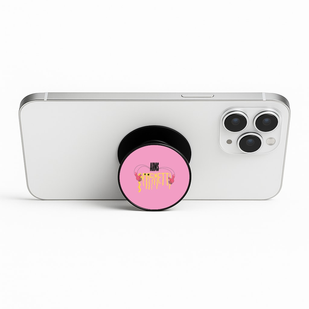 Arms Spaghetti - Pink Phone Stand