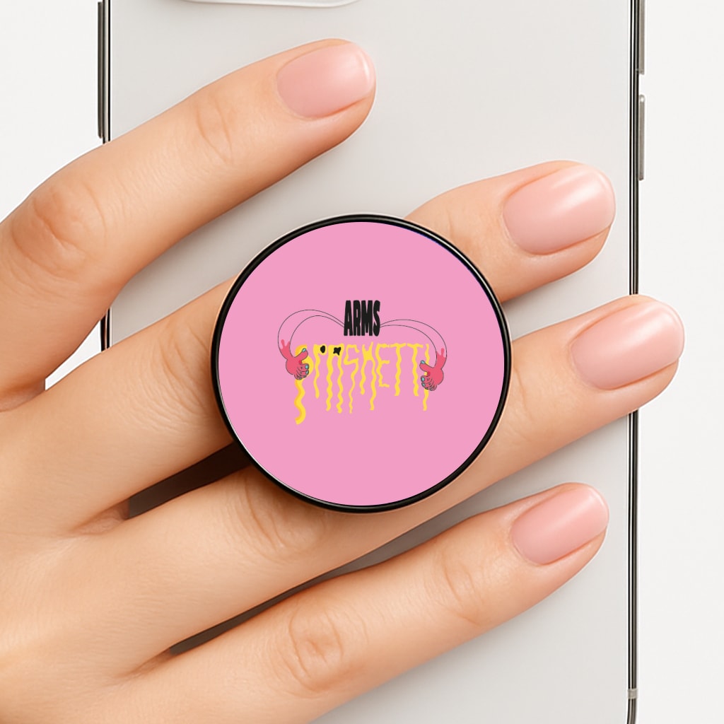 Arms Spaghetti - Pink Phone Grip