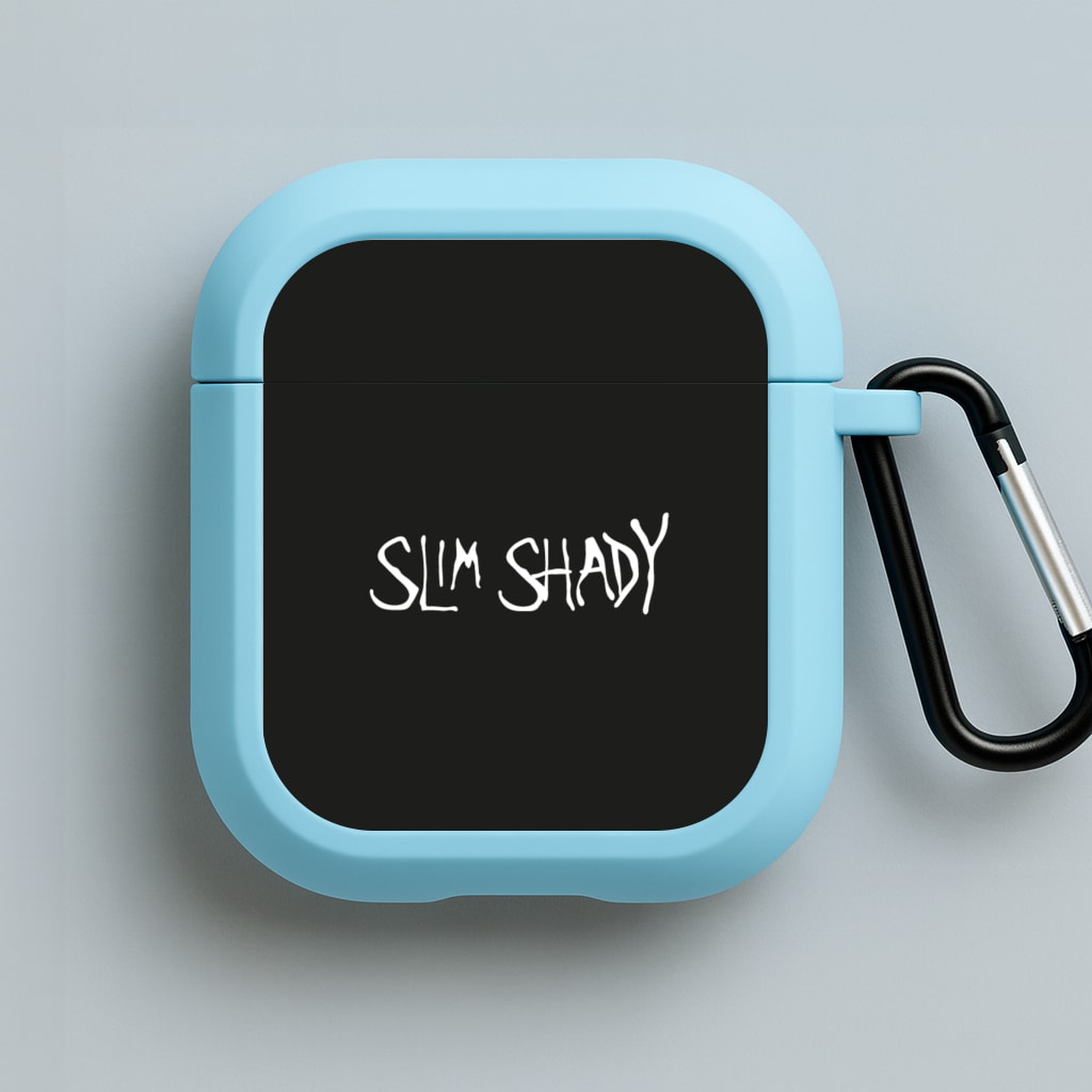 Slim Shady Blue AirPods Case