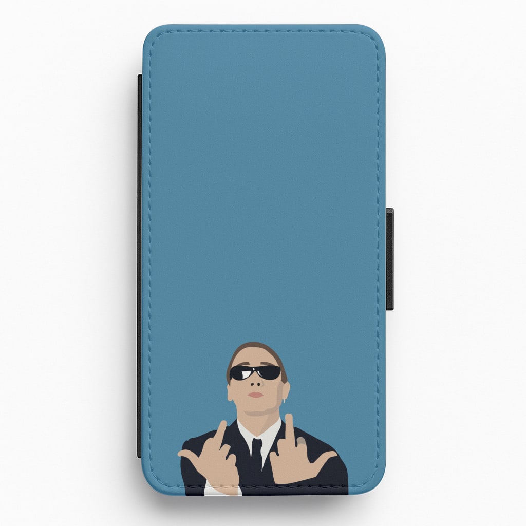 Middle Finger Flip / Wallet Phone Case