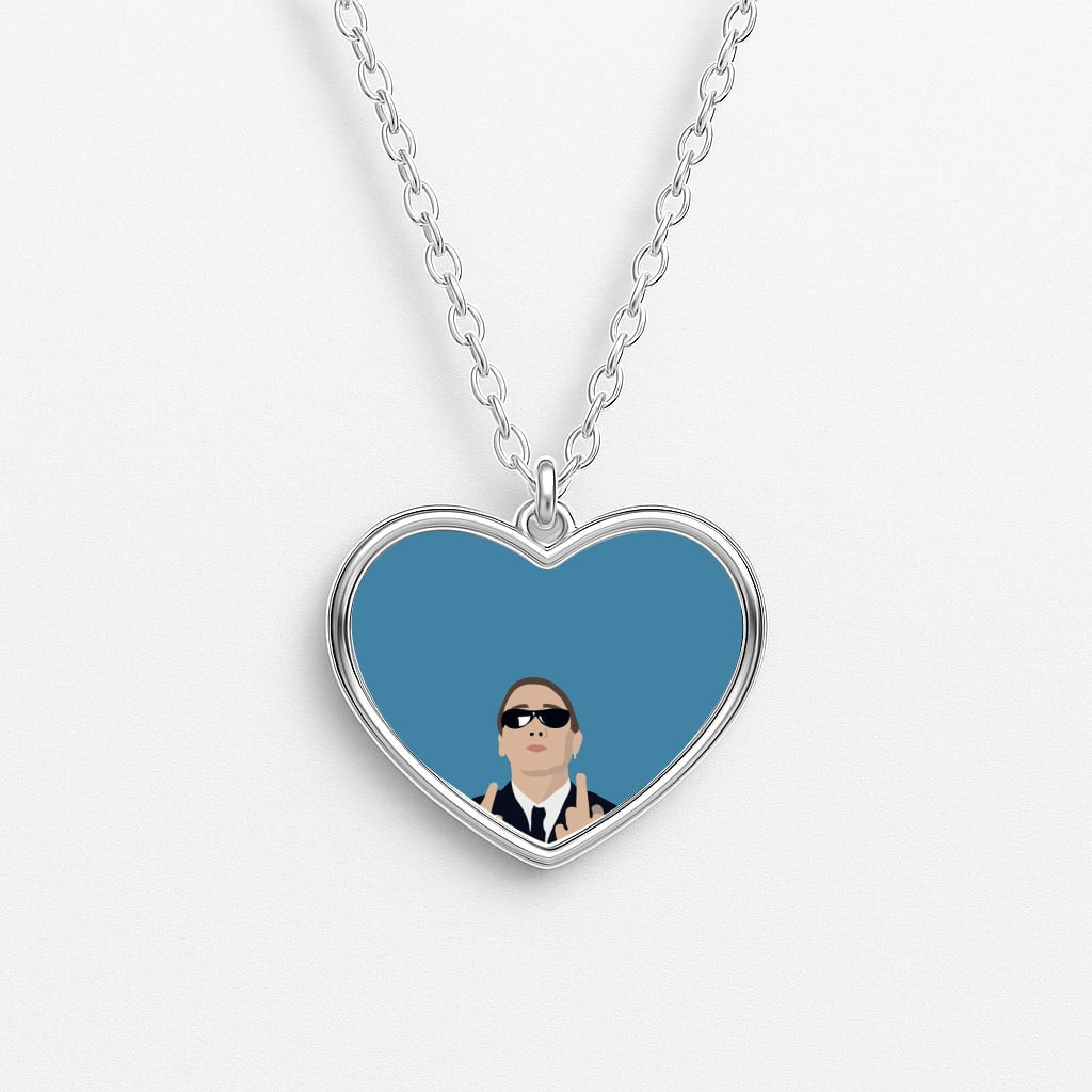 Middle Finger Necklace
