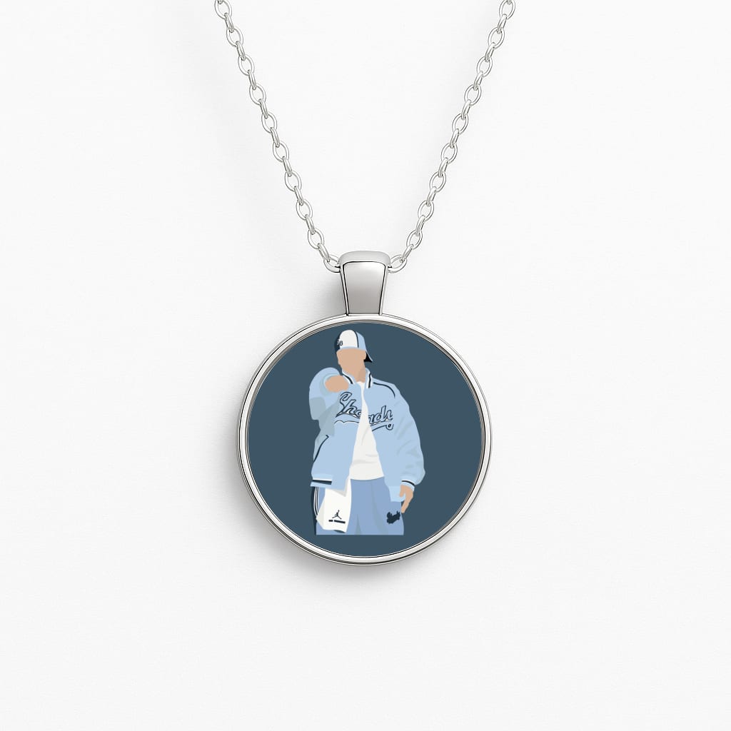 Tracksuit Circle Necklace