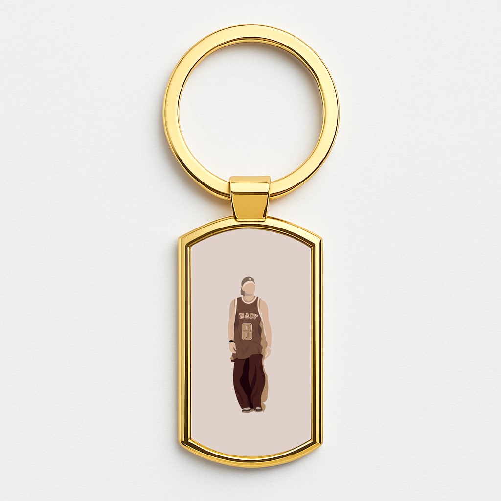 Jersey Gold Keyring
