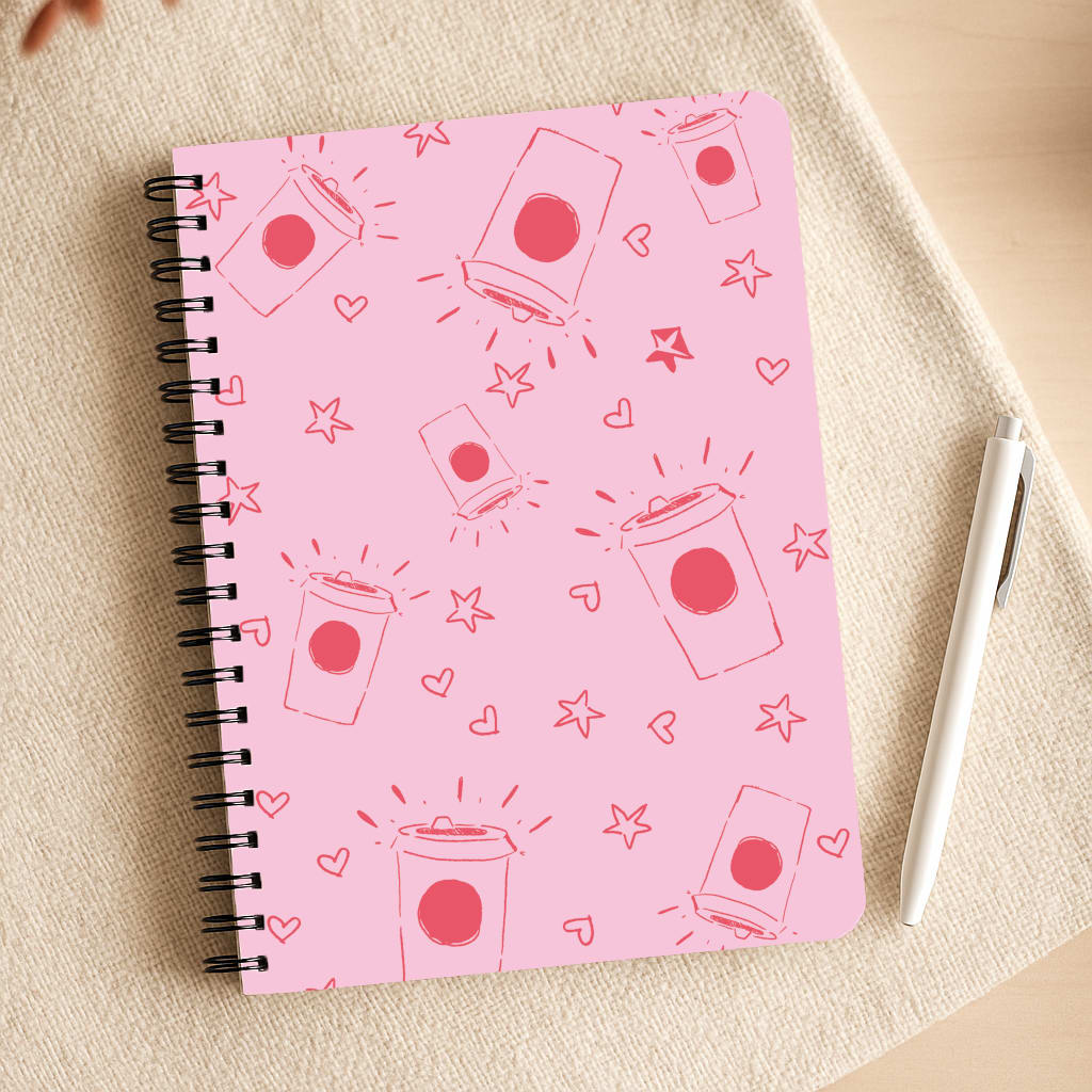 Coffee Pattern - Chamberlain Notepad