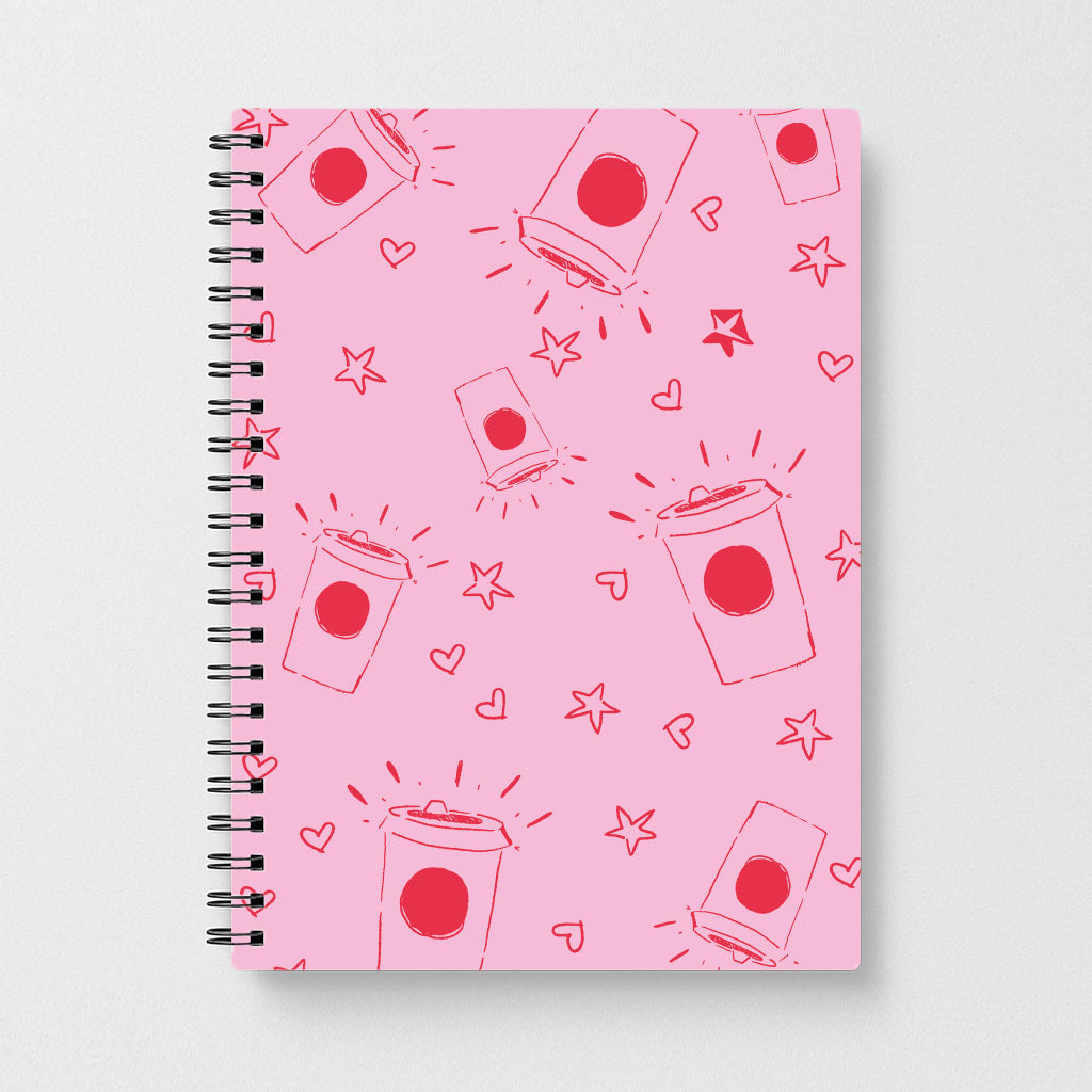 Coffee Pattern - Chamberlain Notebook