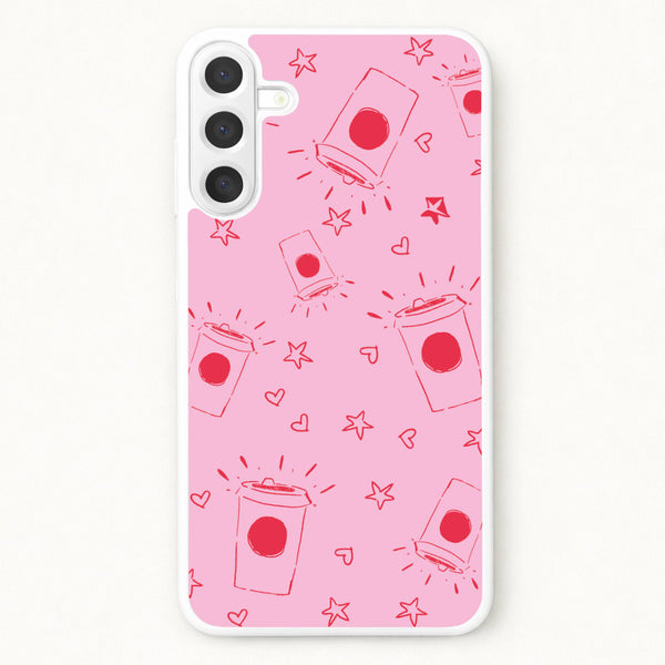 Coffee Pattern - Chamberlain Phone Case for Galaxy A37