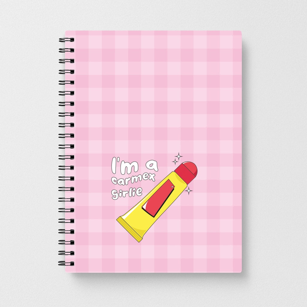 I'm A Carmex Girlie - Chamberlain Notebook