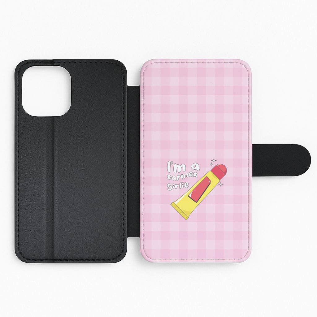 I'm A Carmex Girlie - Chamberlain Flip Phone Case