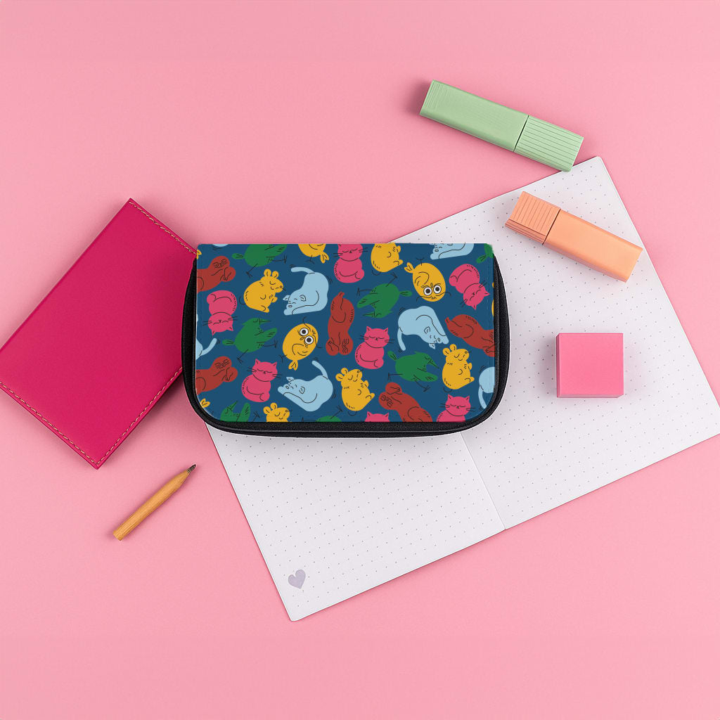 Animal Doodles - Chamberlain Pencil Case