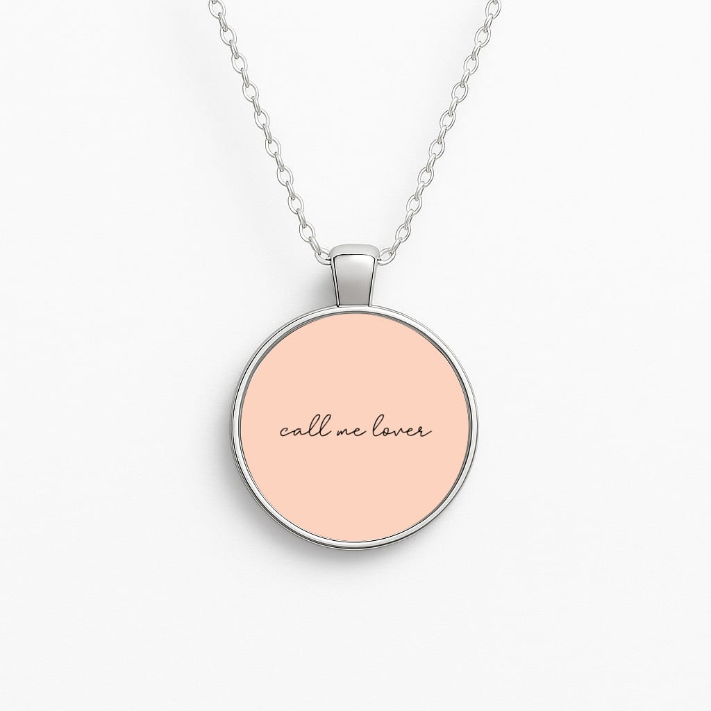 Call Me Lover - Sam Fender Circle Necklace