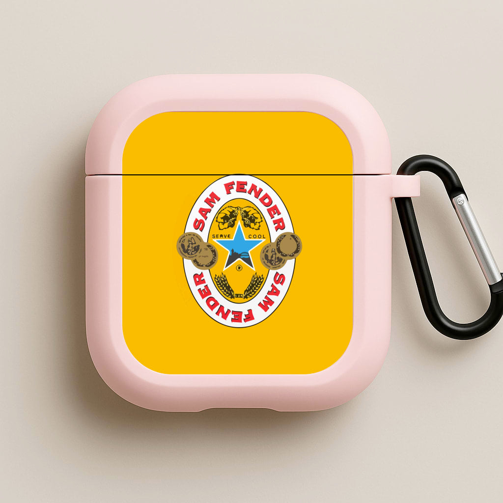 Fender Badge Pink AirPods Case