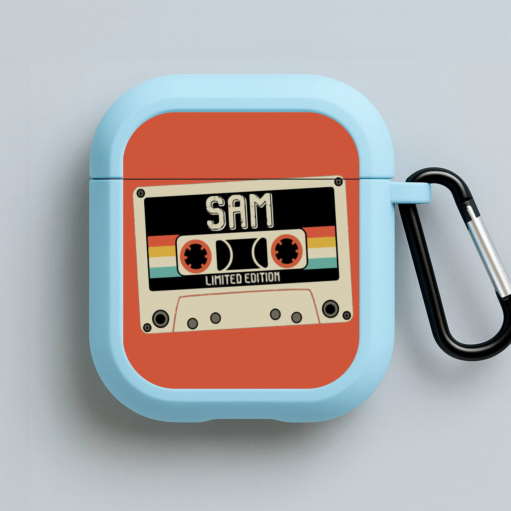 Cassette Tape - Fender Blue AirPods Case