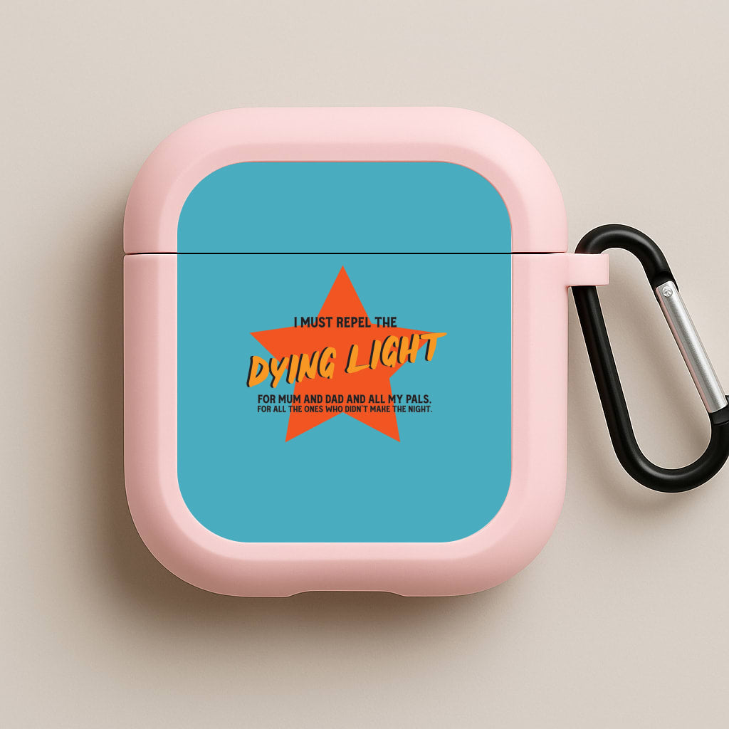 I Must Repel The Dying Light - Fender Pink AirPods Case