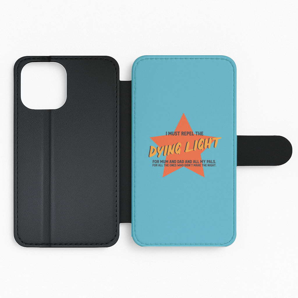 I Must Repel The Dying Light - Fender Flip Phone Case