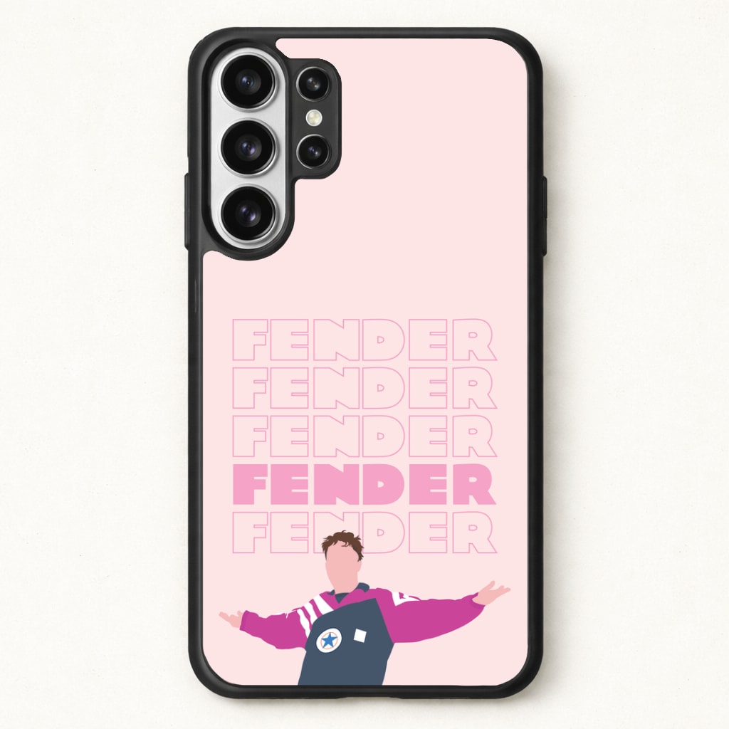 Fender Pink Sports Jersey Phone Case for Galaxy S26 Ultra