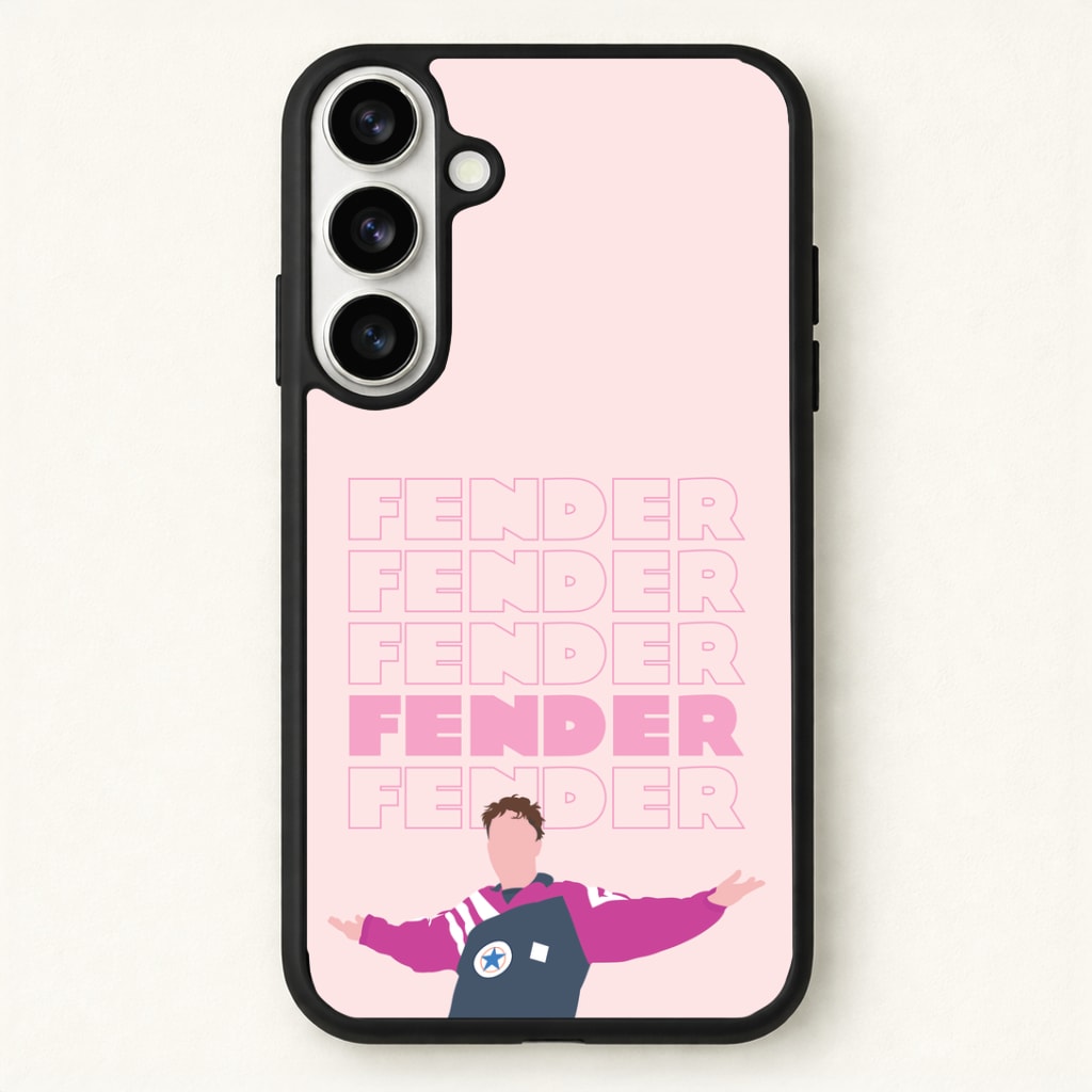 Fender Pink Sports Jersey Phone Case for Galaxy S26 Plus