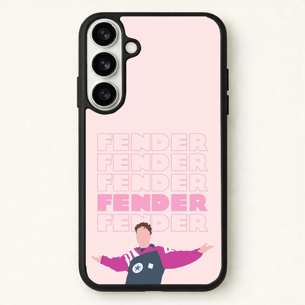 Fender Pink Sports Jersey Phone Case for Galaxy S26 Plus