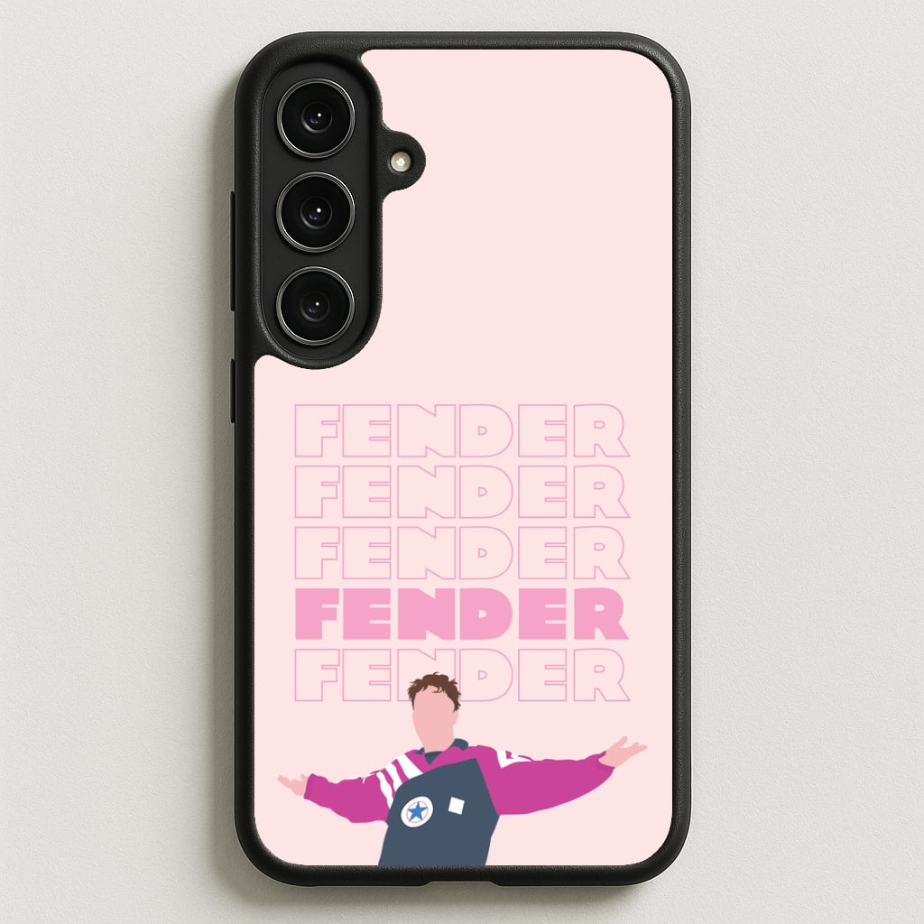 Fender Pink Sports Jersey Phone Case for Galaxy S25FE