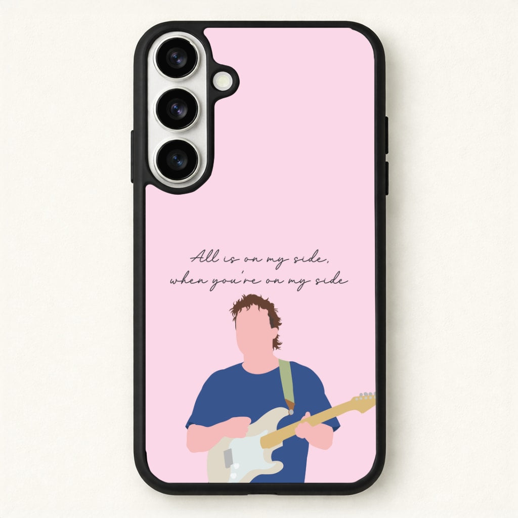 All Is On My Side Pink Phone Case for Galaxy S26