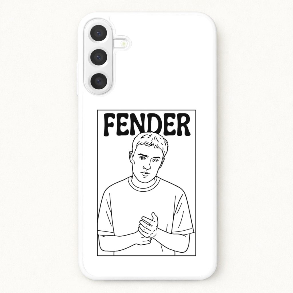 Fender Outline Phone Case for Galaxy A17