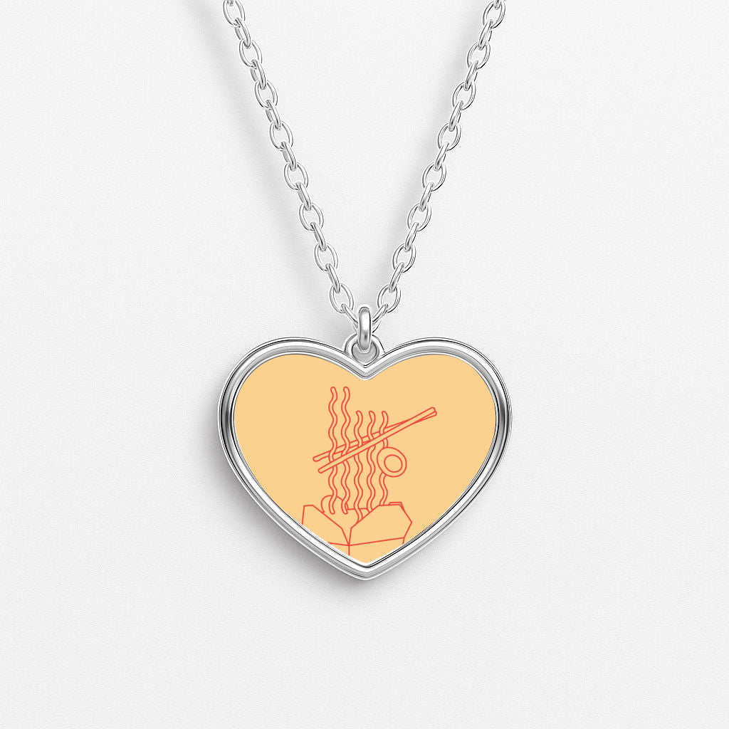 Noodels - Fast Food Patterns Necklace