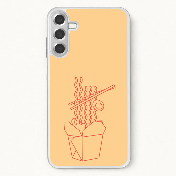 Noodels - Fast Food Patterns Phone Case for Galaxy A57