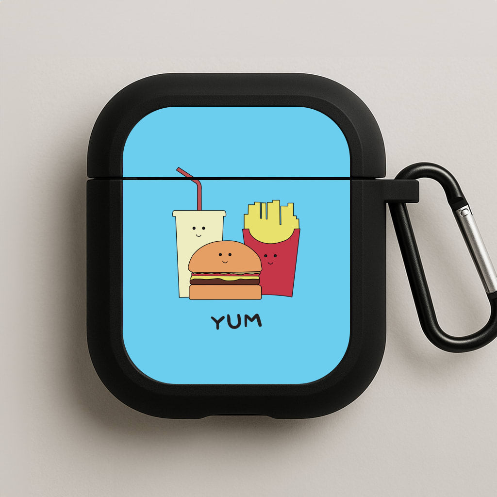 Fast Food Meal - Fast Food Patterns AirPods Case