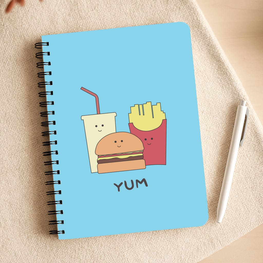 Fast Food Meal - Fast Food Patterns Notepad