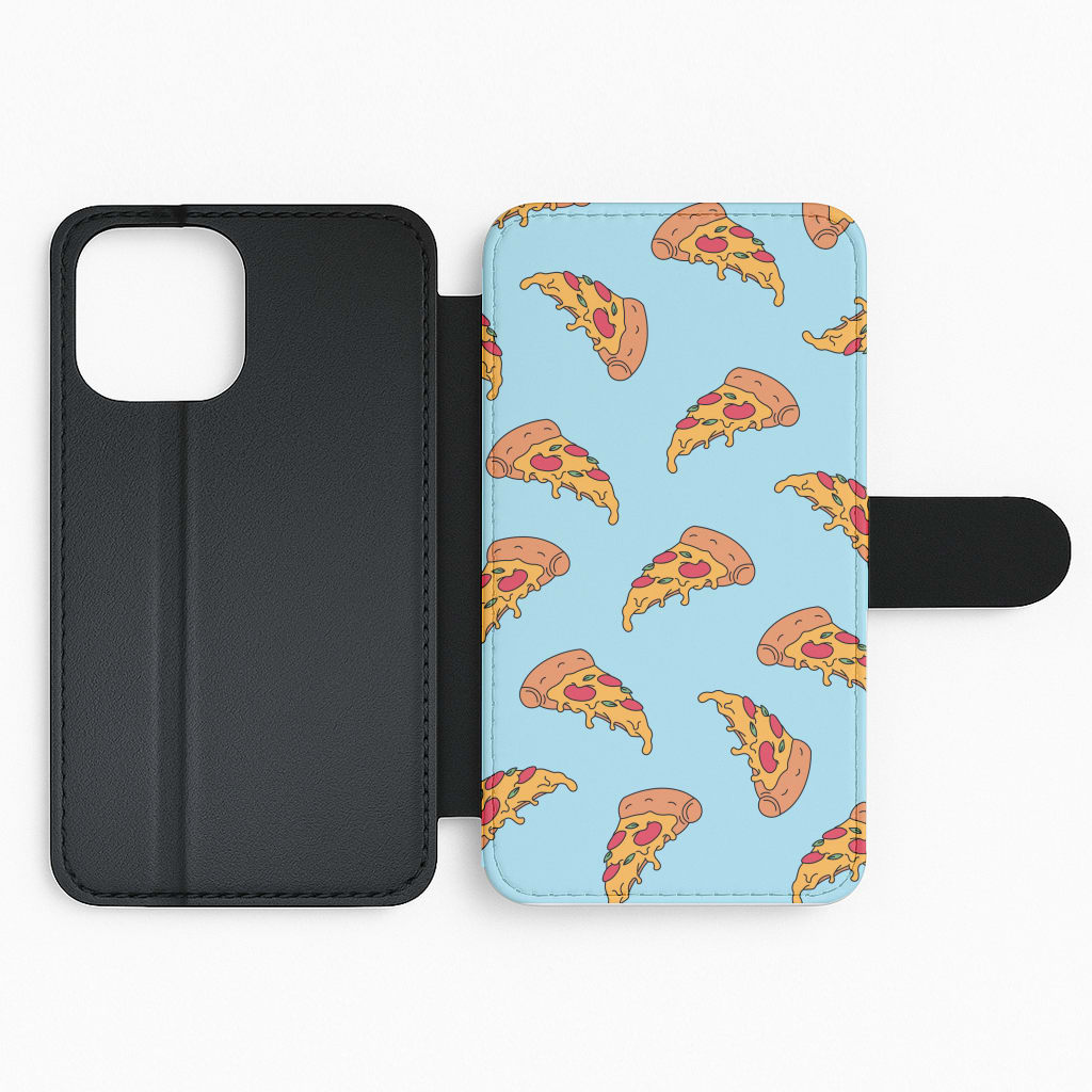 Pizza - Fast Food Patterns Flip Phone Case
