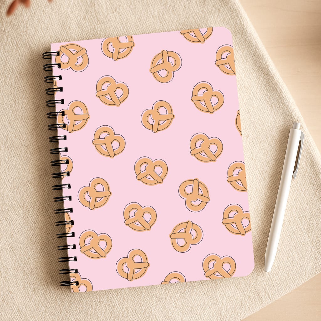 Pretzels - Fast Food Patterns Notepad