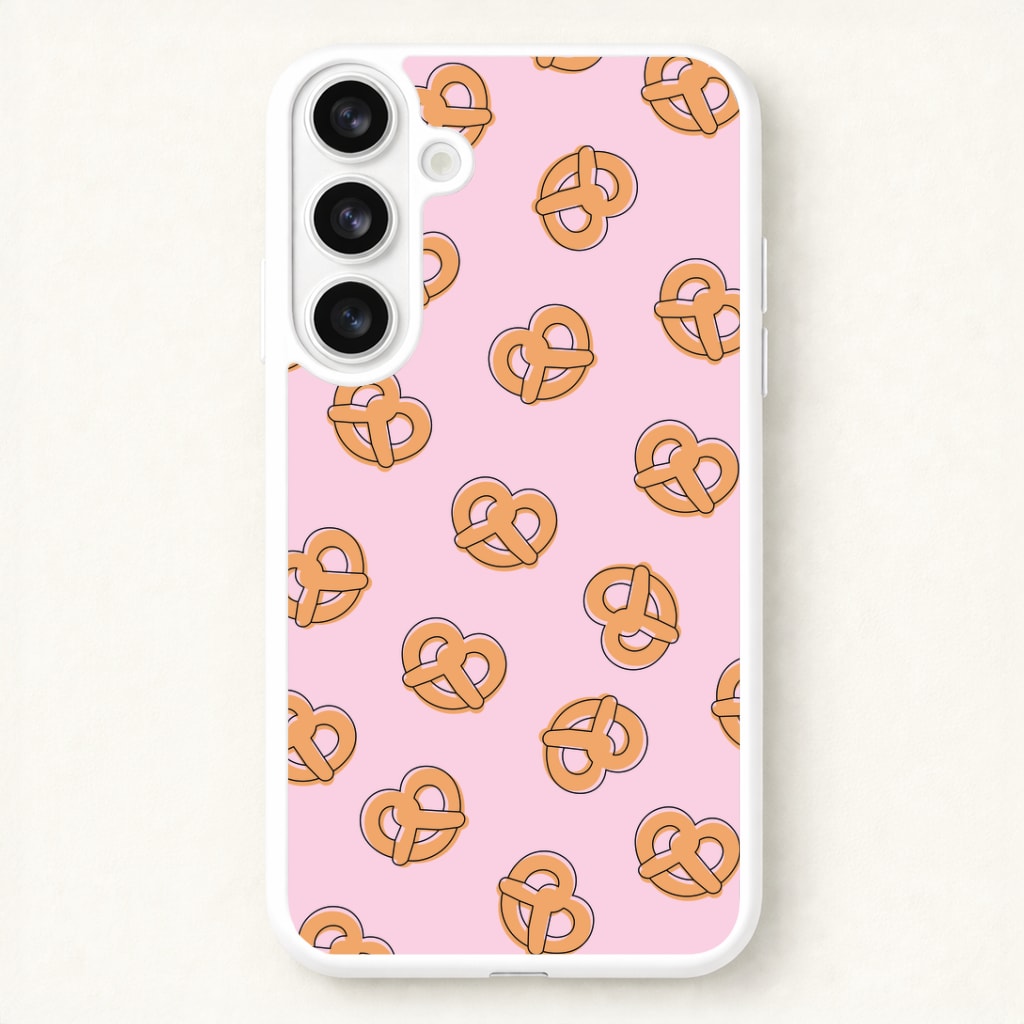 Pretzels - Fast Food Patterns Phone Case for Galaxy S26 Plus