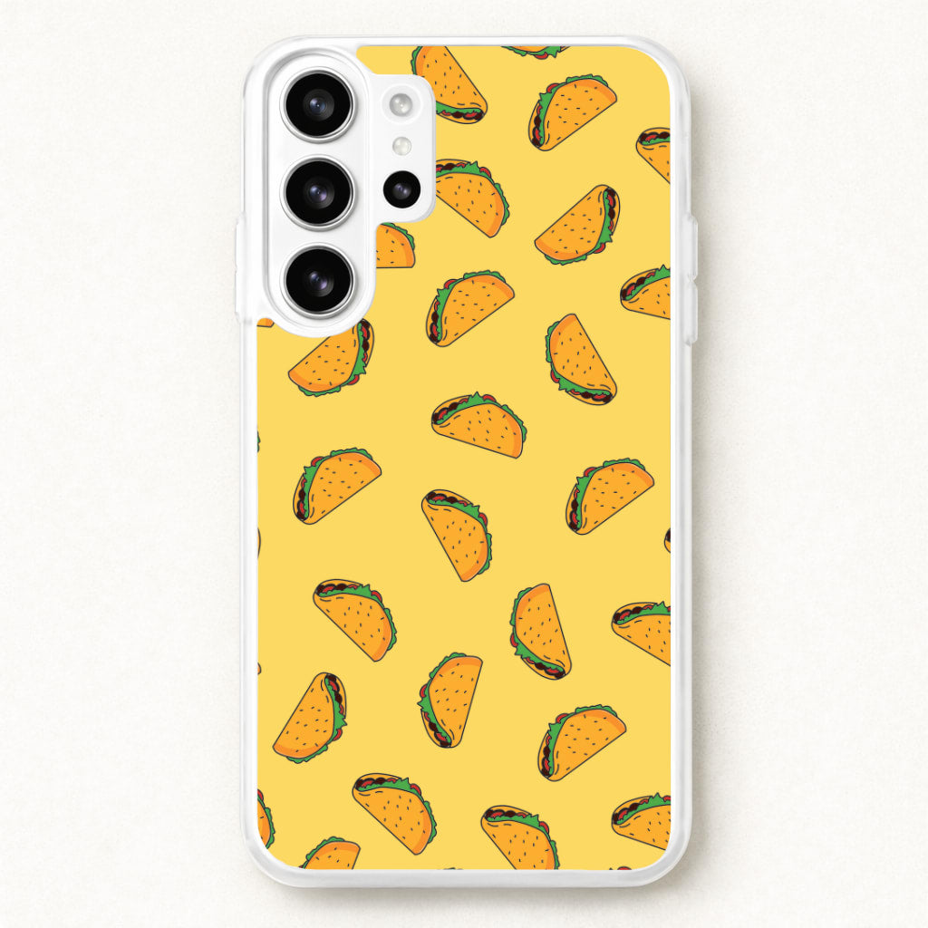 Tacos - Fast Food Patterns Phone Case for Galaxy S26 Ultra