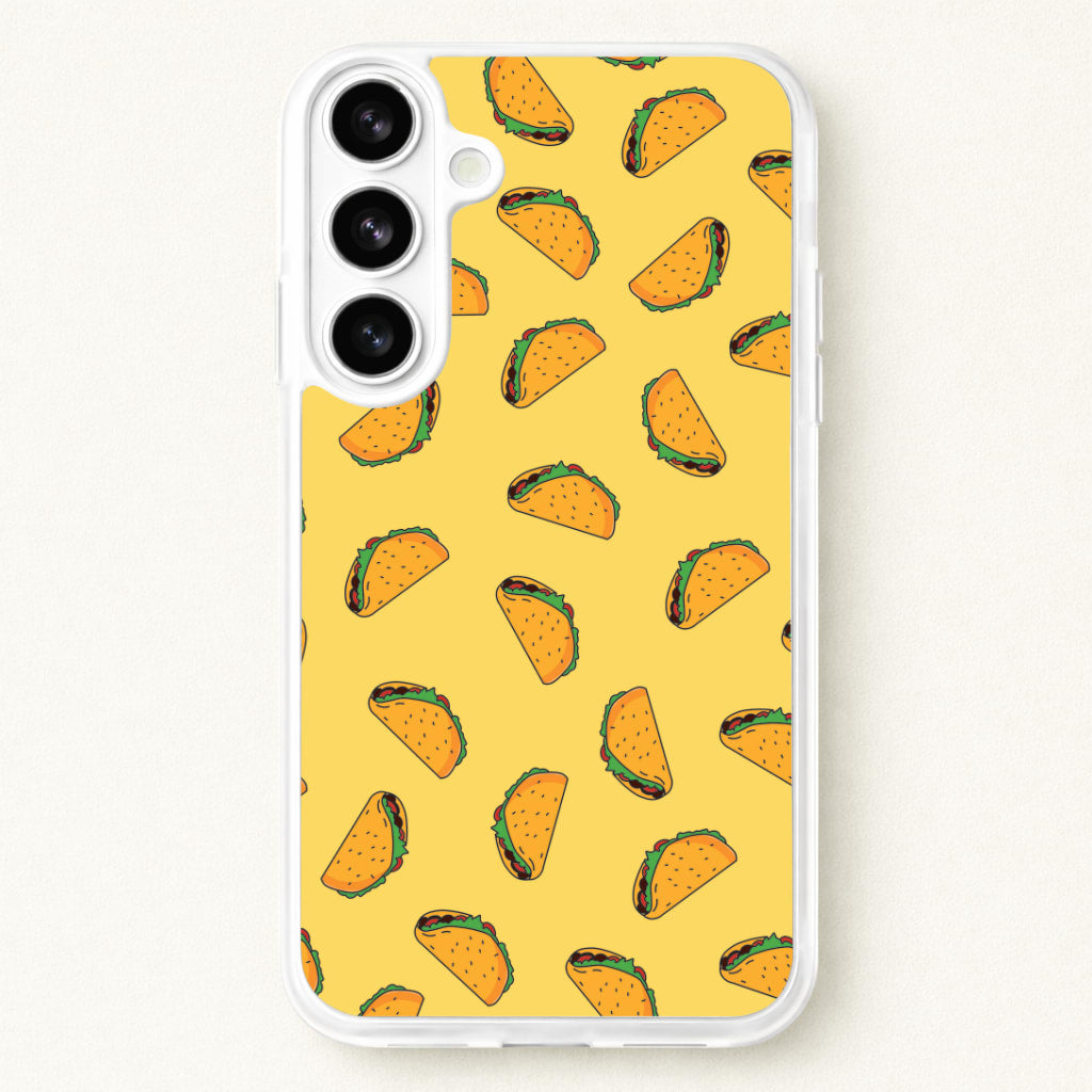 Tacos - Fast Food Patterns Phone Case for Galaxy S26 Plus
