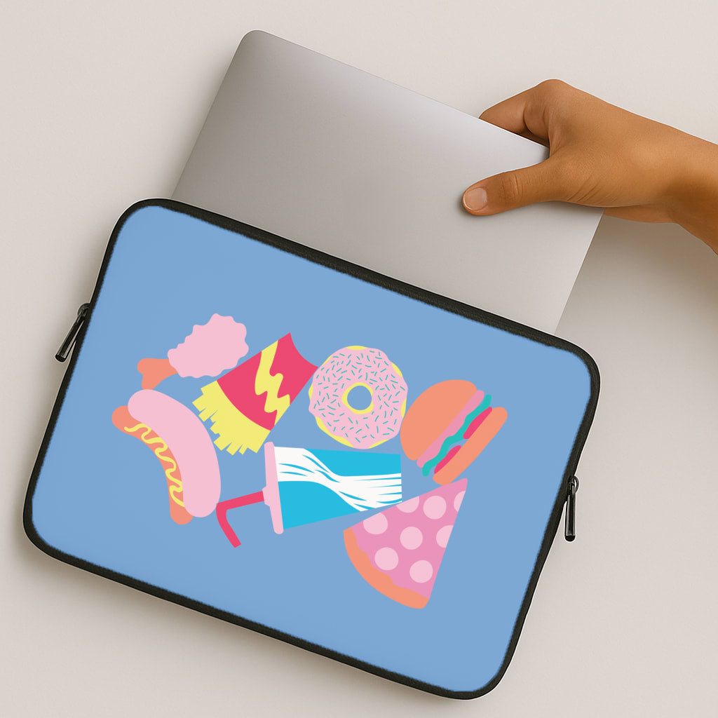 All The Foods - Fast Food Patterns MacBook Case