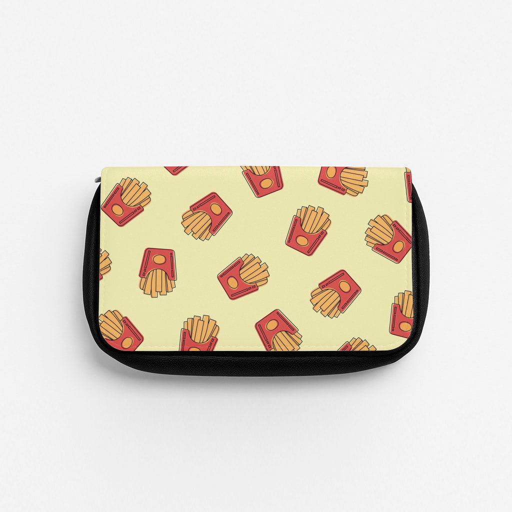 Fries - Fast Food Patterns Pencil Case