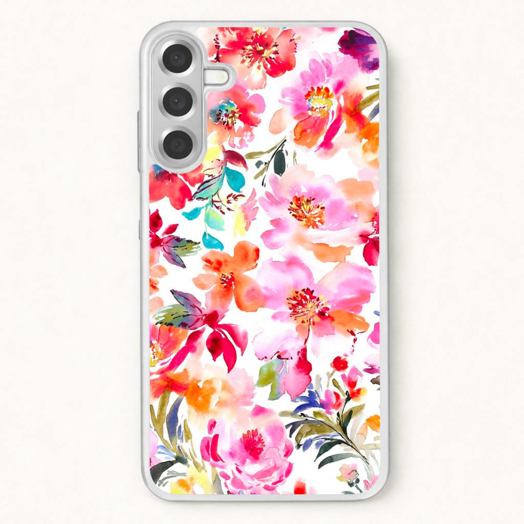 Spring Floral Pattern Phone Case for Galaxy A37